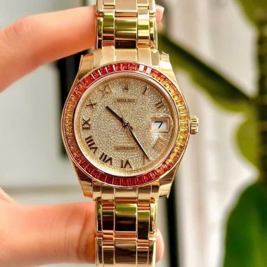 Đồng Hồ Rolex Pearlmaster 39mm Diamond Yellow Gold 86348SAJOR 