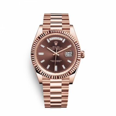 Đồng hồ Rolex Day Date 40mm 228235 Chocolate Dial  Everose Gold 